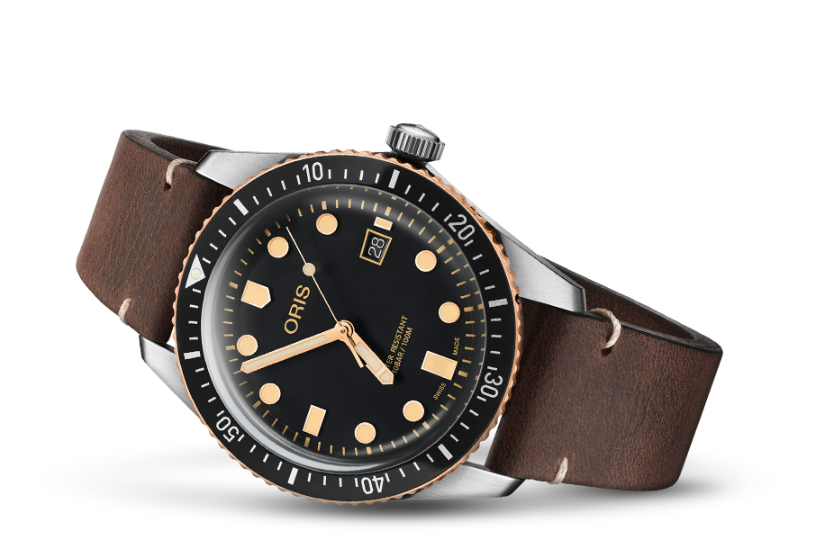 Oris DIVERS SIXTY-FIVE  42mm BRONZE BEZEL 01 733 7720 4354-07 5 21 44