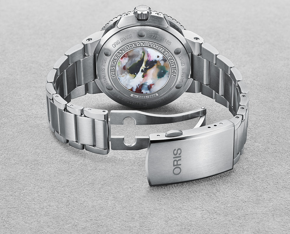 Oris AQUIS CLEAN OCEAN LIMITED EDITION 01 733 7732 4185-Set