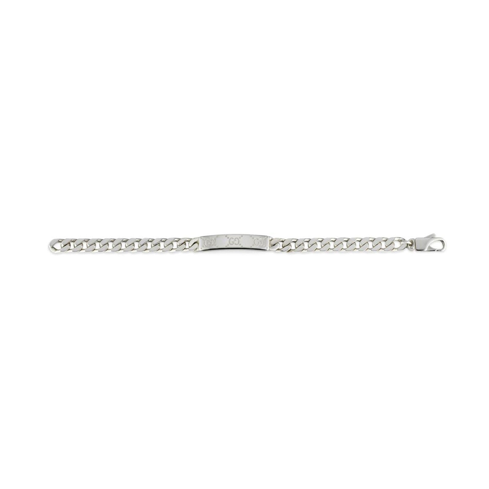 GUCCI GUCC SIGNATURE BRACELET SILVER YBA814851001
