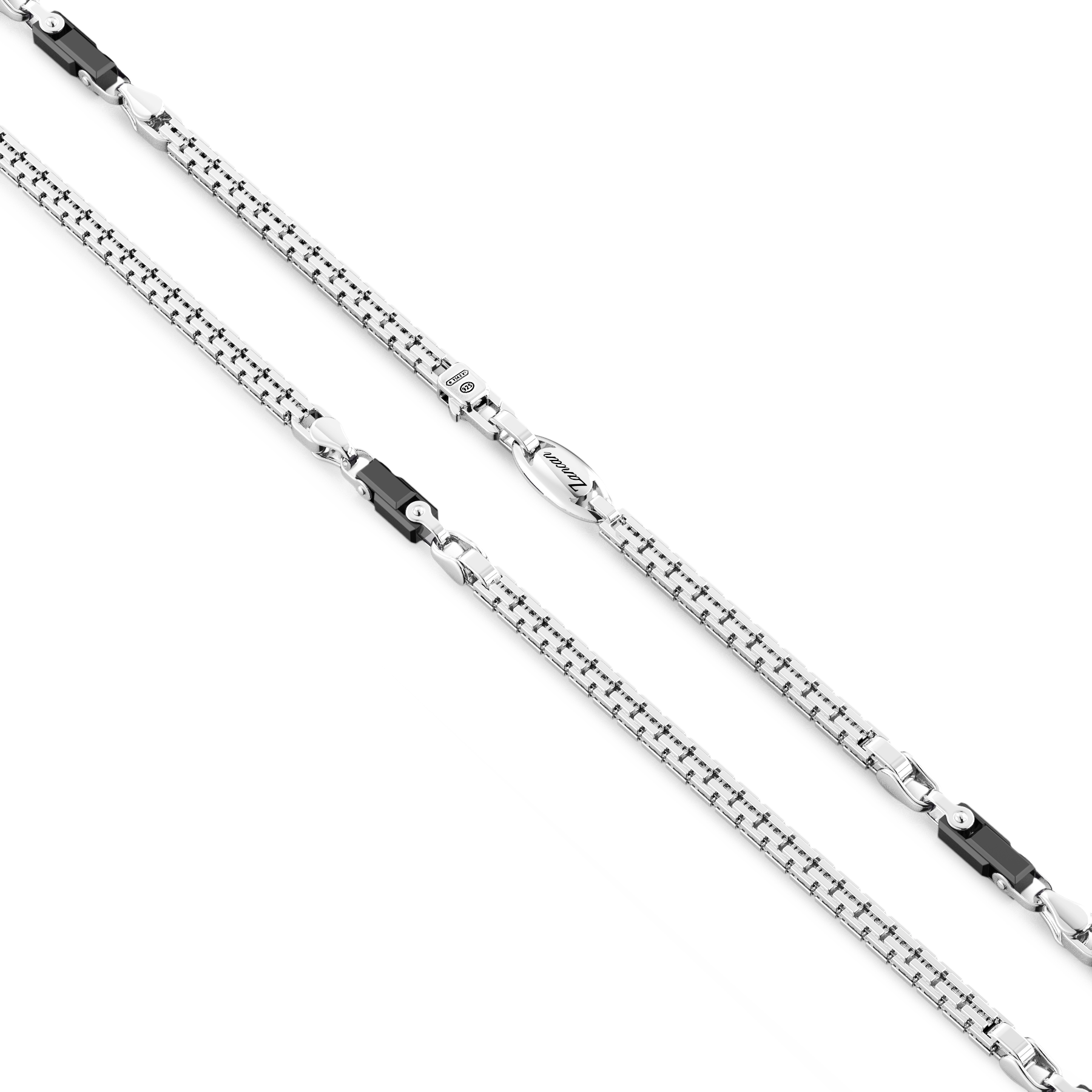 Silver link-only Chain