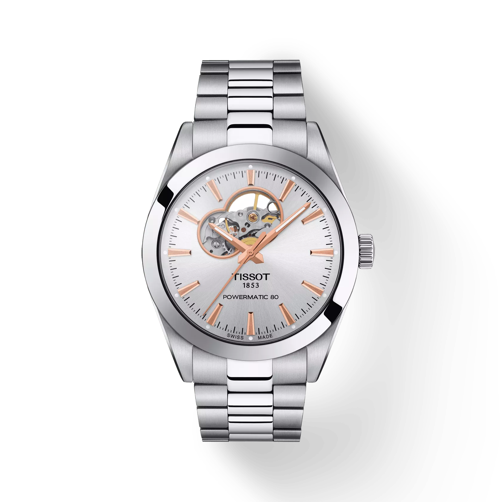 Tissot Gentleman Powermatic 80 Open Heart T1274071103101