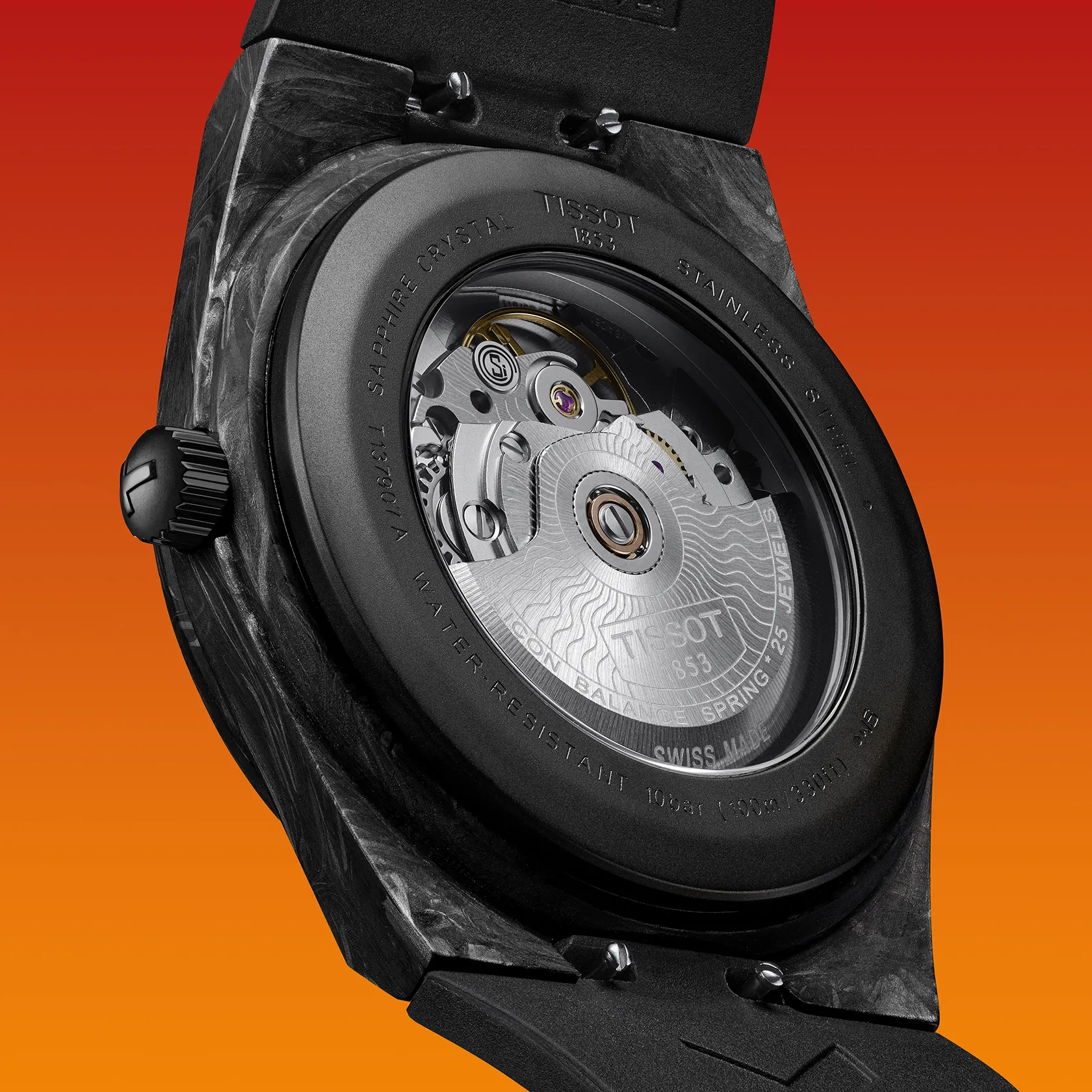Tissot PRX Powermatic 80 40mm Carbon T1379079720100