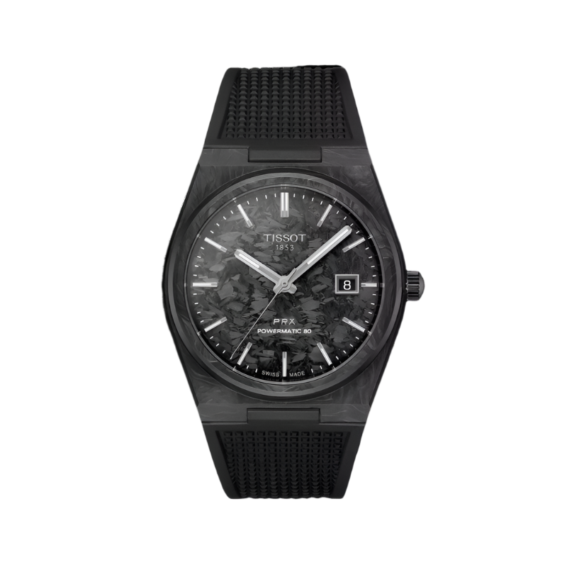 TISSOT PRX Powermatic 80 Carbon 40mm T1379079720100