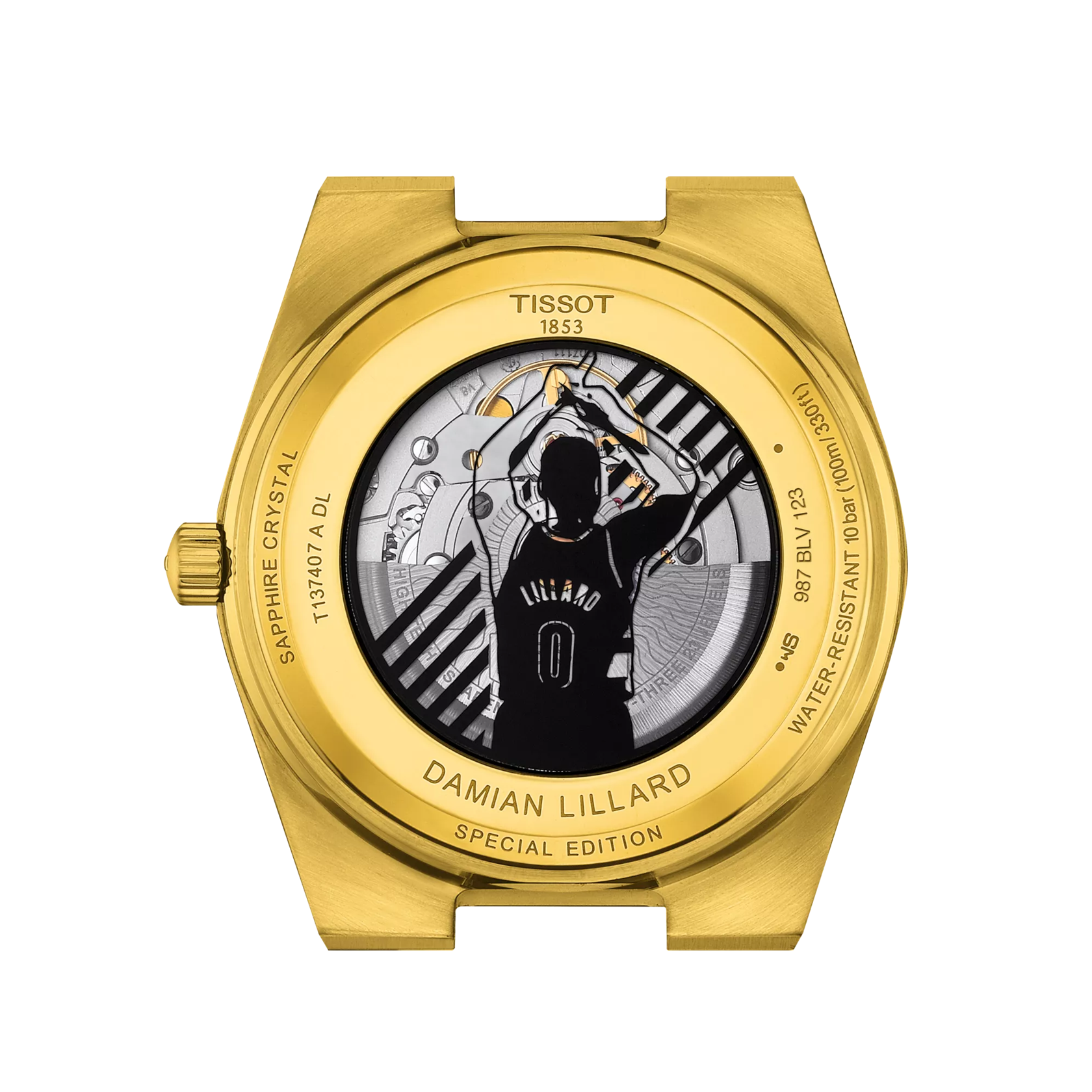 TISSOT PRX Powermatic 80 Damian Lillard Special Edition 40mm T1374073305100
