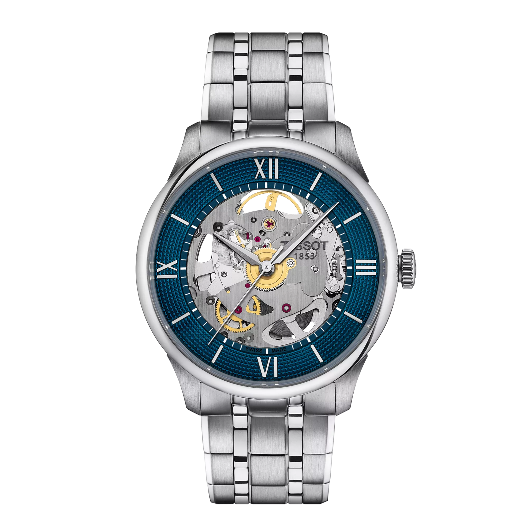 Tissot Chemin Des Tourelles Skeleton T1398361104800