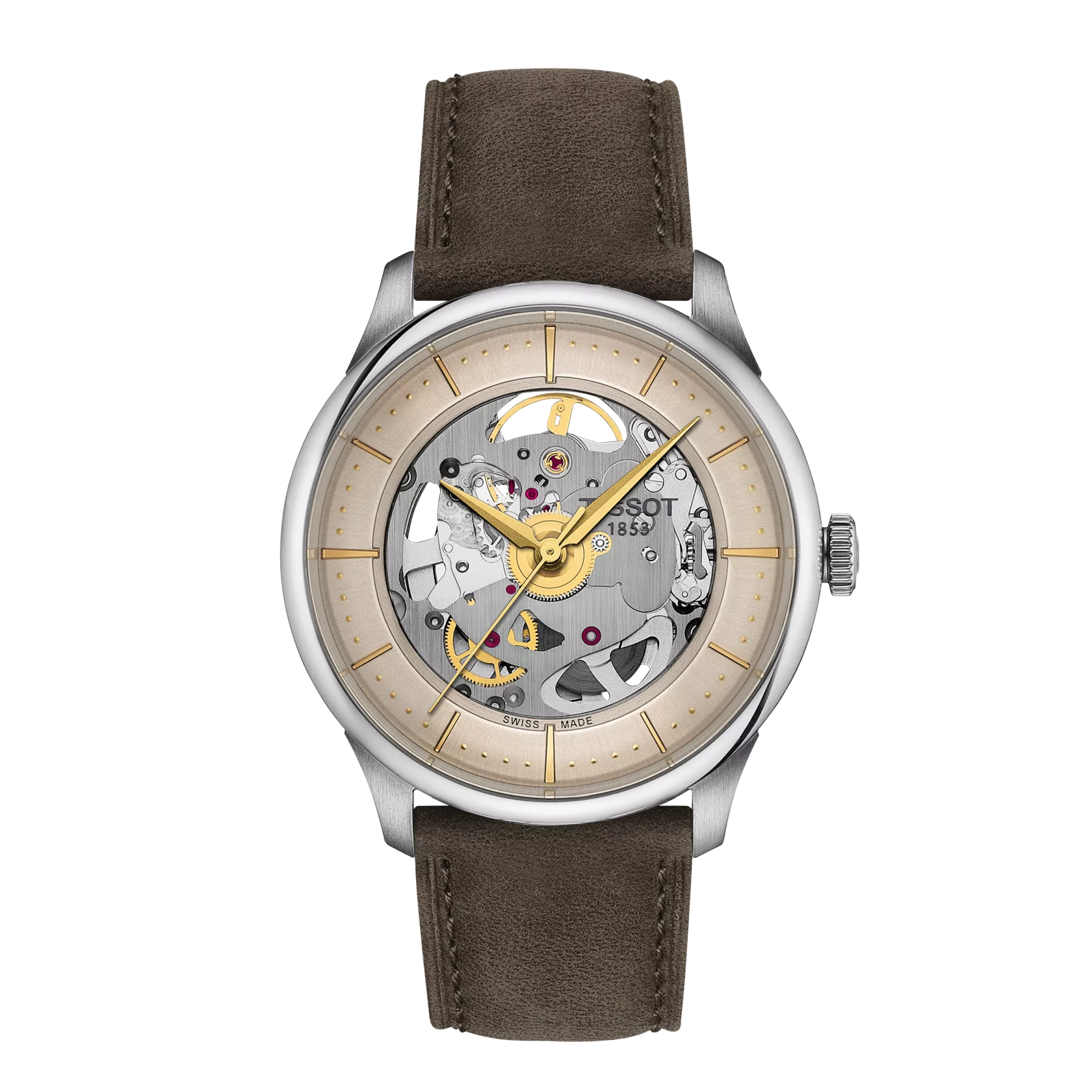 Tissot Chemin Des Tourelles Skeleton T1398361626100
