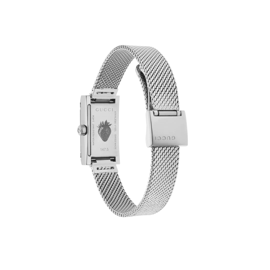 GUCCI G-Frame Stainless Steel Slim Watch YA147510