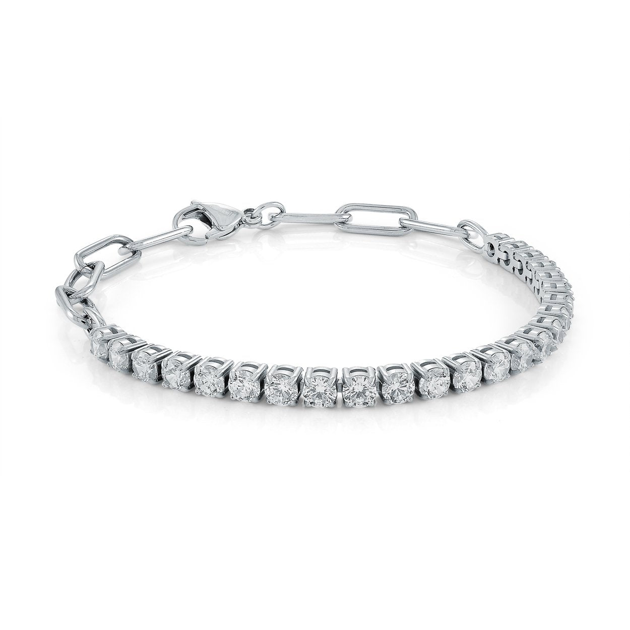 4MM PAPERCLIP BRACELET
