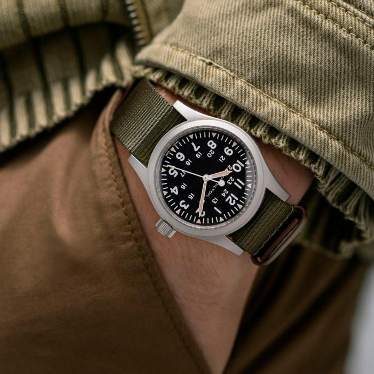 HAMILTON KHAKI FIELD MECHANICAL H69439931