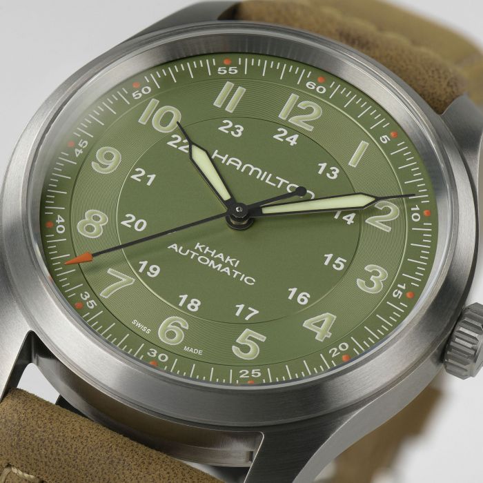 HAMILTON KHAKI FIELD TITANIUM AUTO H70205860