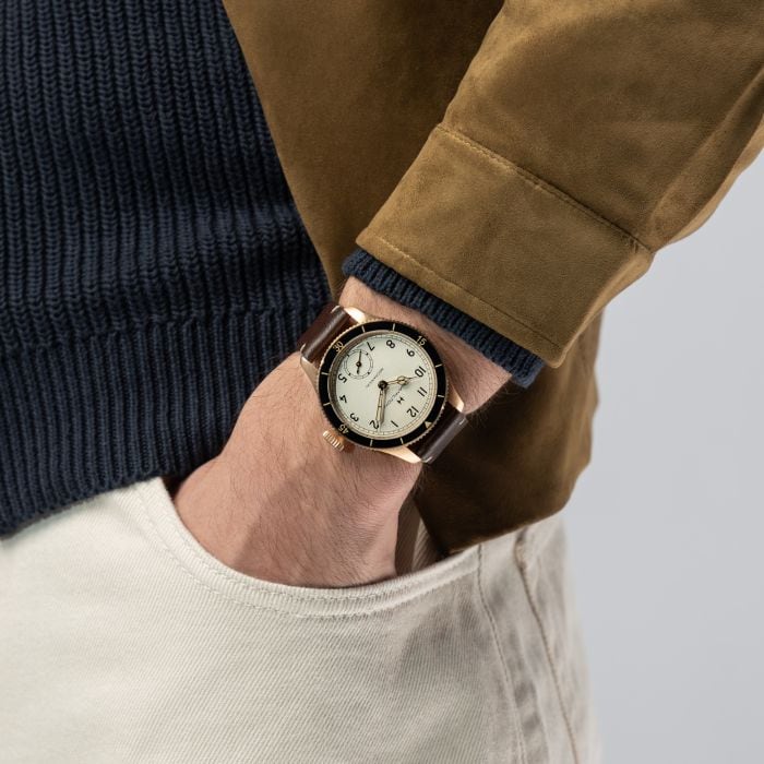 Khaki Aviation Pilot Pioneer Mechanical Bronze 43mm - H76709510