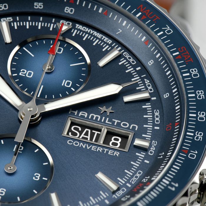 HAMILTON - KHAKI AVIATION CONVERTER AUTO CHRONO H76746140