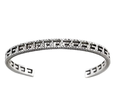 GUCCI G CUBE BRACELET SILVER&WHITE ZIRCON YBA817030001