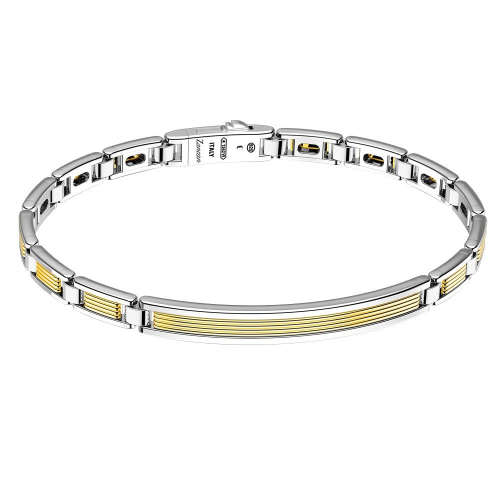 Silver and Gold Bracelet