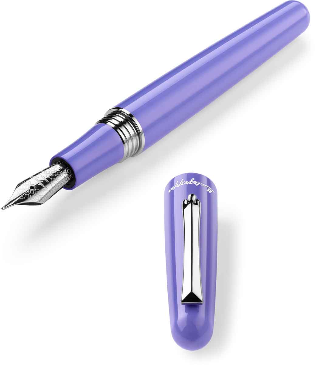 Elmo Fountain Pen, Very Peri ISEOR_AV