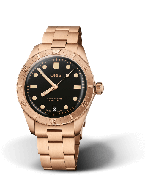 Oris - DIVERS SIXTY-FIVE DATE - 01-733-7771-3154-07-8-19-15