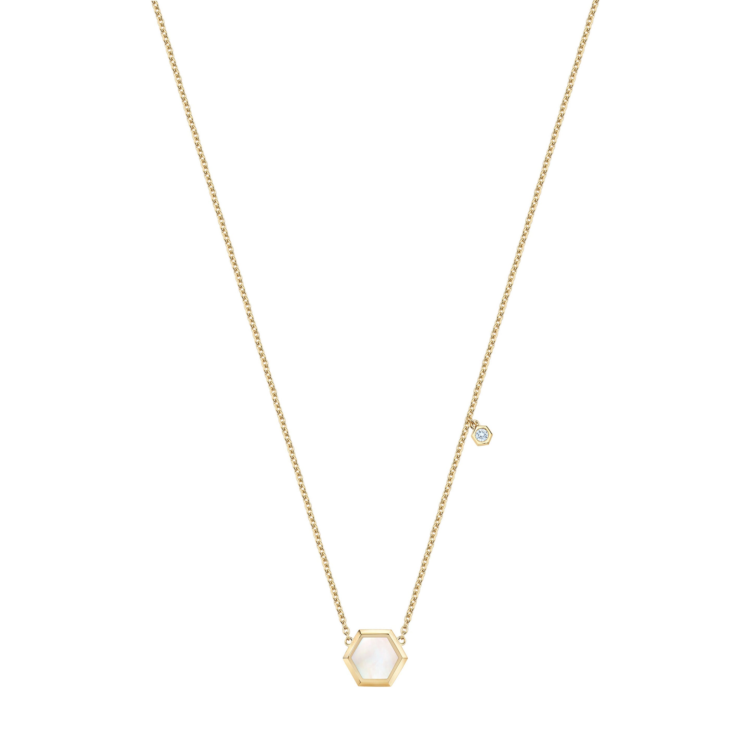 Birks Bee Chic  Mother Of Pearl Necklace with Diamond 450016275860