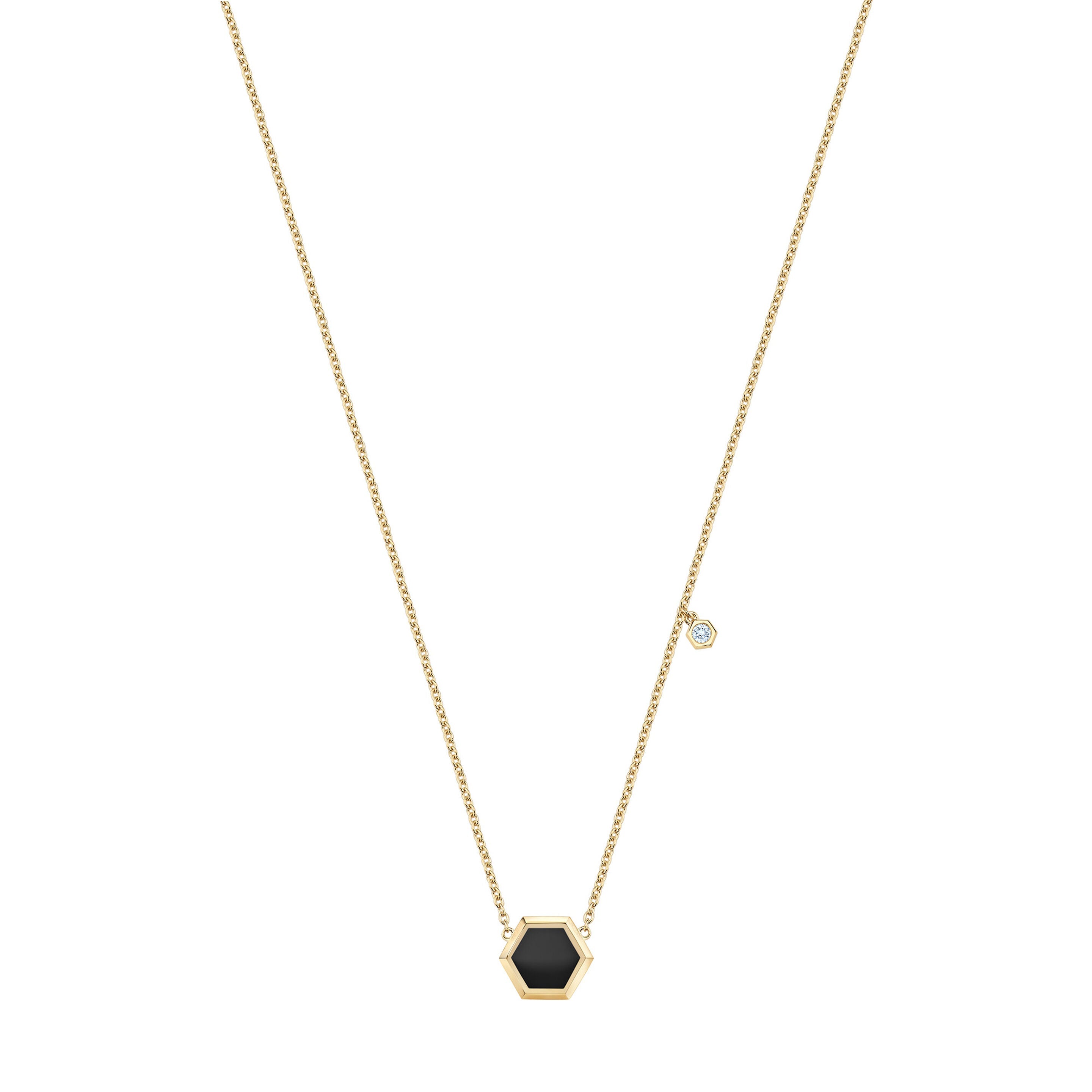Birks Bee Chic  Onyx pendant with diamond accent 450016276027