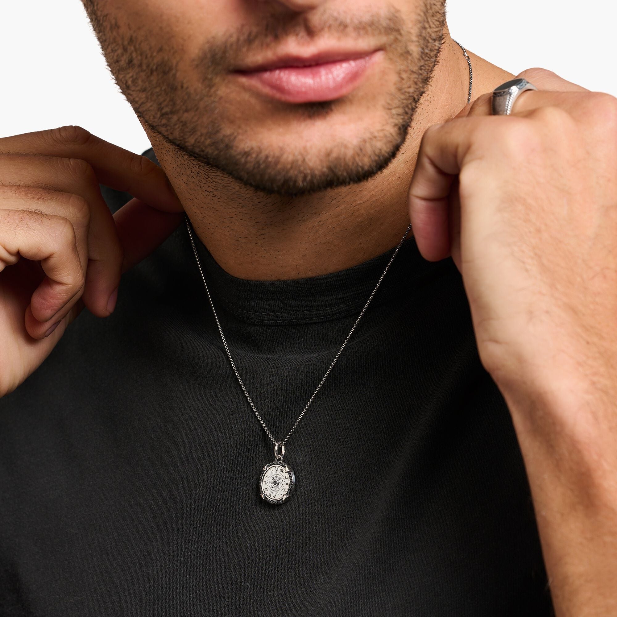 Thomas Sabo  Necklace Elements of Nature silver KE2153-643-11-L50V