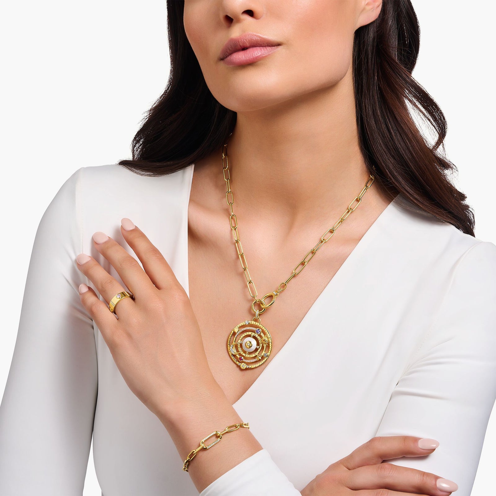 Thomas Sabo Garnet Necklace