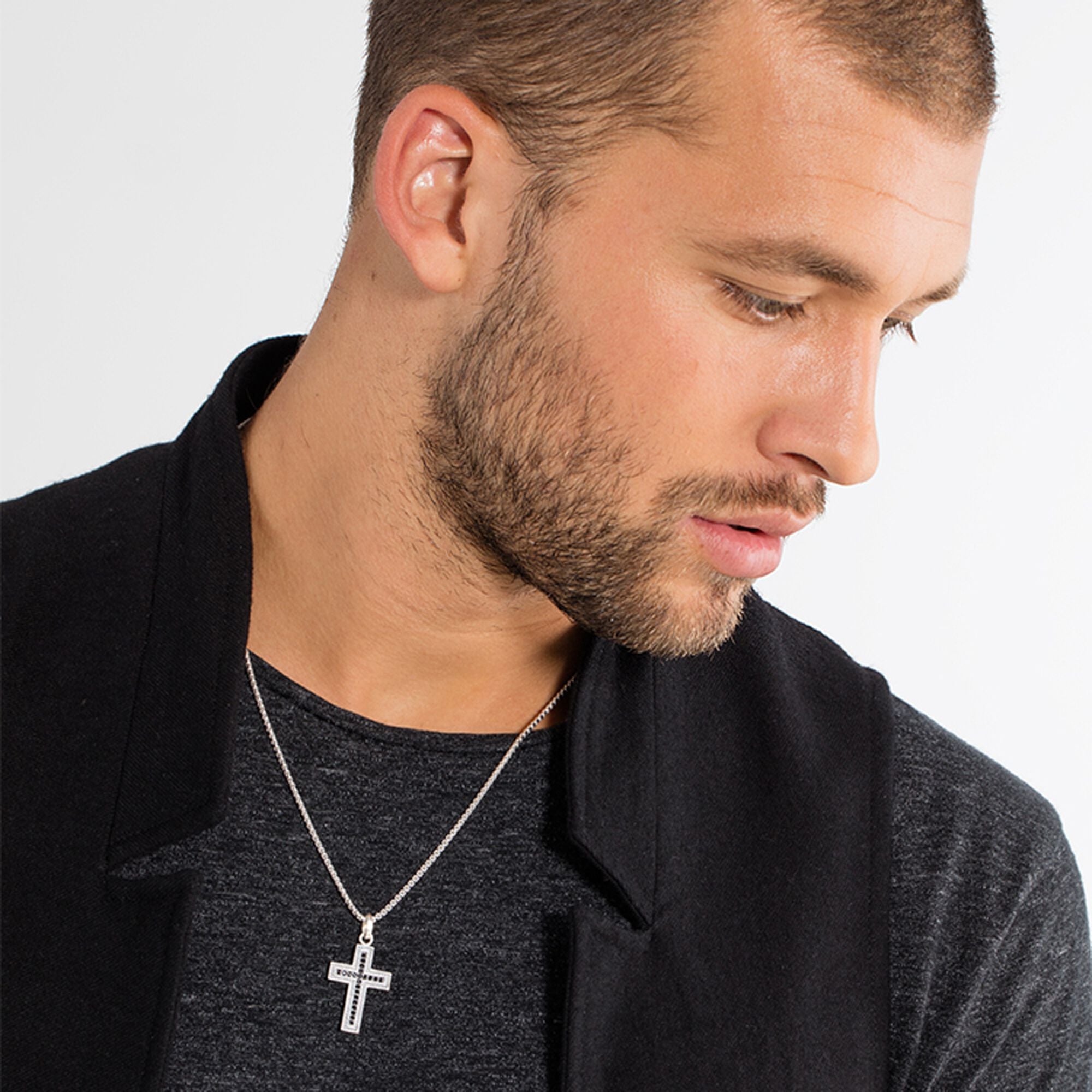Thomas Sabo  Pendant black cross pave PE530-051-11